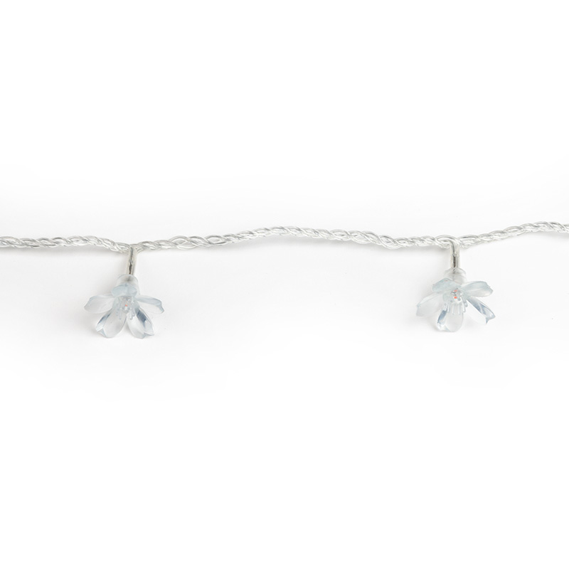 ULD-S0700-050/DTA WHITE IP20 WHITE SAKURA Гирлянда светодиодная с контроллером «Сакура белая», 50 св