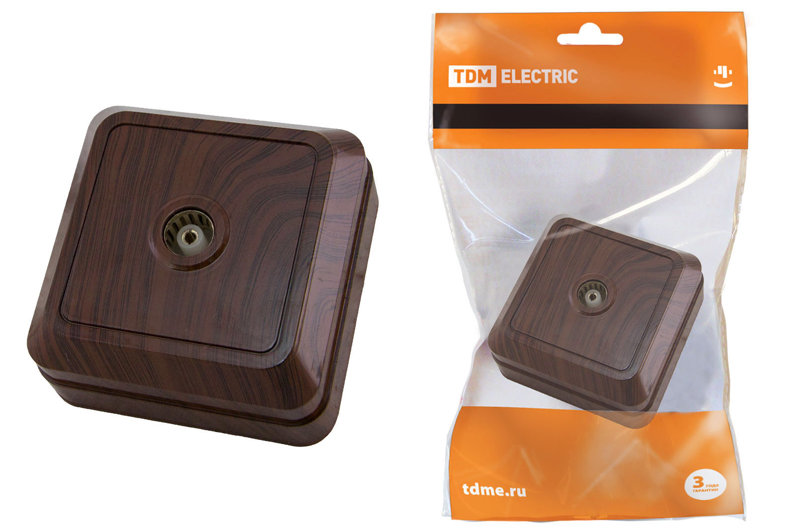 Розетка TВ простая (0-2400 Гц,  мама